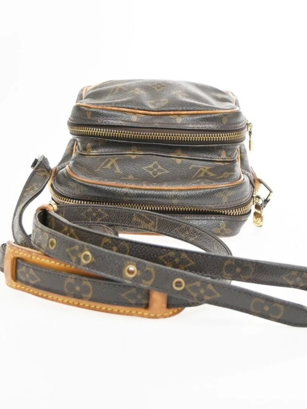 LOUIS VUITTON Amazon Crossbody Shoulder Bag Monogram Leather BN M45236 60KD088 - Picture 5 of 14